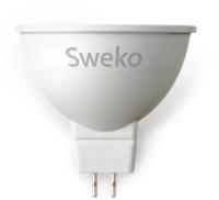 Лампа LED MR16 10Вт GU5.3 4000K 42LED Sweko 38787