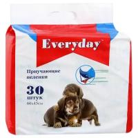 EVERYDAY впитывающие пеленки для животных гелевые 30шт 60х45см (16)