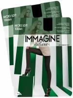 Колготки Immagine Micro Soft, 100 den, 2 шт., размер 2, черный