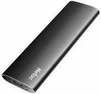 Портативный SSD Netac 250Gb/USB-C/EXT/Black (NT01ZSLIM-250G-32BK)