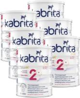 Смесь Kabrita 2 GOLD для комфортного пищеварения, 6-12 месяцев, 800 г, 6 банок