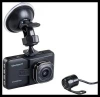 Видеорегистратор SilverStone F1 NTK-9000F Duo, 2 камеры, черный