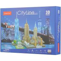 3D-пазл CubicFun Достопримечательности Нью-Йорка (MC255h), 123 дет