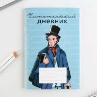 Читательский дневник «Школьный», мягкая обложка, формат А5, 48 листа