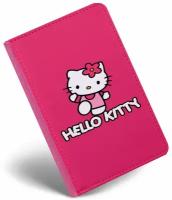 Обложка для паспорта Каждому Своё "Hello kitty/Хеллоу Китти/Котёнок" OBS-P/PN