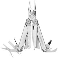 Набор аксессуаров Мультитул пассатижи LEATHERMAN Wave plus (832551) с чехлом серебристый