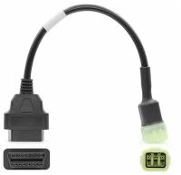 Переходник для мотоциклов Kawasaki 6 pin на OBD2