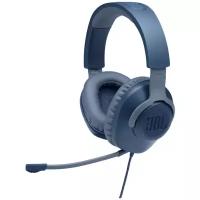 Проводные наушники JBL Quantum 100, blue