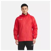 Куртка-ветровка KELME Rain Jacket 816WT1001-600-XL, унисекс, размер XL, красный