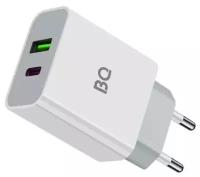 Зарядное устройство BQ Charger 20W2A01 (2 ports Type-C + USB, PD+QC3.0, 20W)