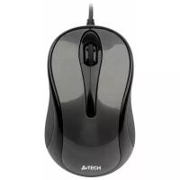 Мышь A4Tech N-350, black/grey