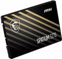 Жесткий диск SSD MSI SPATIUM 240GB SSD 2.5" SATA S270