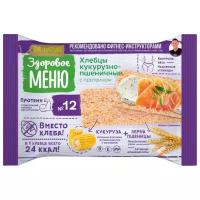 Хлебцы кукурузно-пшеничные №12 Здоровое меню с протеином 90 г