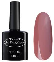 Alex Beauty Concept Гель-лак Fusion 4 in 1 Gel, 7.5 мл, бежевый/темно-розовый