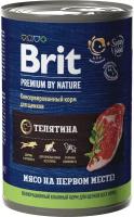 Консервы Brit Premium by Nature для щенков всех пород с телятиной 410 грамм