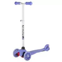 Самокат (NOVATRACK 120H.DISCOKIDS.VL20 Кикборд фиолетовый 140997)