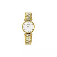 Швейцарские кварцевые часы Longines La Grande Classique de Longines Quartz L4.512.2.87.7 на стальном браслете, с водозащитой 3 бара и международной гарантией от производителя