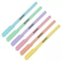 Ручка шариковая одноразовая Kores Pastel K0R-M (0.7мм, синий цвет чернил) 1шт. (37086)