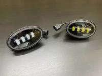 Светодиодные противотуманные фары LED Honda Accord, Jazz, CR-V, 50вт, белый/желтый свет, комплект 2шт