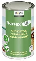 Антисептик невымываемый зимний для древесины Nortex Alfa (0,75кг)