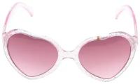 Солнцезащитные очки для девочки PlayToday, размер ширина оправы – 125 мм, длина дужки – 113 мм, розовый