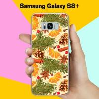 Силиконовый чехол на Samsung Galaxy S8+ Новогоднее настроение / для Самсунг Галакси С8 Плюс