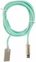 Кабель Crown USB - microUSB CMCU-3132M light blue