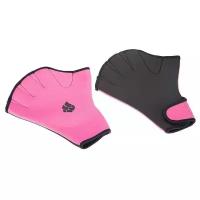 Акваперчатки Aquafitness Gloves, L, Pink/Black