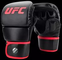 UFC Перчатки MMA для спарринга 8 унций L/XL черные