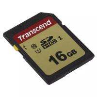 Карта памяти Transcend 16GB UHS-I U1 SD card