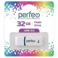 USB флешка Perfeo USB 32GB C09 White