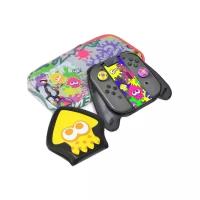 HORI Набор аксессуаров Splatoon 2 Deluxe splat pack для консоли Nintendo Switch (NSW-049U), серый/черный, 1 шт