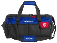 Сумка для инструмента 600D, 460х215х245 мм Workpro WP281005