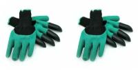 Garden Genie Gloves Садовые перчатки С когтями, универсальные, 2 пара