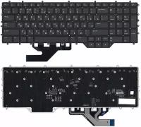 Клавиатура для ноутбука Dell Alienware Area 51m R2, M17 R2, M17 R3 черная