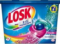 Капсулы для стирки Losk Power Caps Color, 18 шт