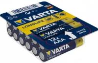 Элемент питания Varta Longlife LR03 AAA бл 12