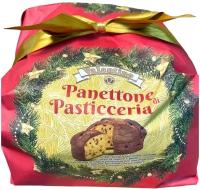 Кекс VALENTINO Рождественский Panettone di Pasticceria с изюмом и цукатами, 1000 гe VALENTINO с изюмом и цукатами 1000гр, Италия (красная упаковка)