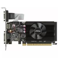 Видеокарта MSI GeForce GT 710 954Mhz PCI-E 2.0 1024Mb 1600Mhz 64 bit DVI HDMI HDCP Low Profile