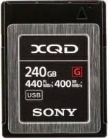 Карта памяти Sony XQD 240 ГБ, R/W 440/400 МБ/с