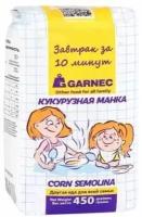 Манка кукурузная GARNEC без глютена, 450г - 4 упаковки