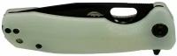 Нож Honey Badger Tanto 14C28N G10 DLC M Limited Edition (HB1277) с белой рукоятью
