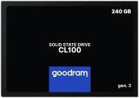 Твердотельный накопитель GoodRAM CL 100 240 GB SSDPR-CL100-240-G3