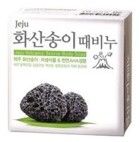 MUKUNGHWA Мыло туалетное Jeju Scoria Scrub Bar Soap 100g