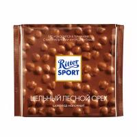 Шоколад Ritter Sport молочный с цельным лесным орехом 100 г