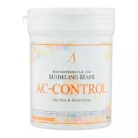 ANSKIN Альгинатная маска для проблемной кожи, банка 700мл/240 г Modeling Mask AC-Control Trouble Skin & Moisture Refill