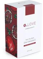 G.LOVE Нежно очищающая маска для лица с розовой и красной глиной Shine Pomegranate 8x6 мл