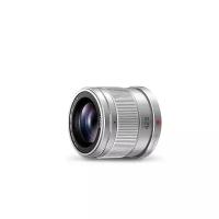 Объектив Panasonic 42.5mm f/1.7 G Aspherical Power O.I.S. (H-HS043E), серебристый