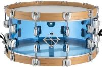 Cornerstone See-Through Blue Малый барабан 6.5 x 14", Dixon PDSCST654ACB