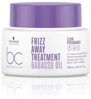 Schwarzkopf BONACURE Frizz Away Маска для жестких и непослушных волос 200мл (SCHWARZKOPF)